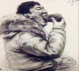 吃瓜群众素描素材图片,揭秘吃瓜群众的生动素描